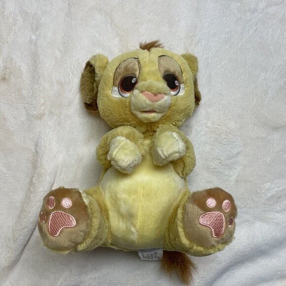 Disney Store Lion King Baby Simba 10” Plush Stuffed Animal Toy - Picture 1 of 6